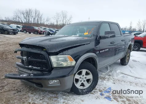 2012 Ram 1500 Slt from USA, damaged, VIN 1C6RD7LTXCS305810